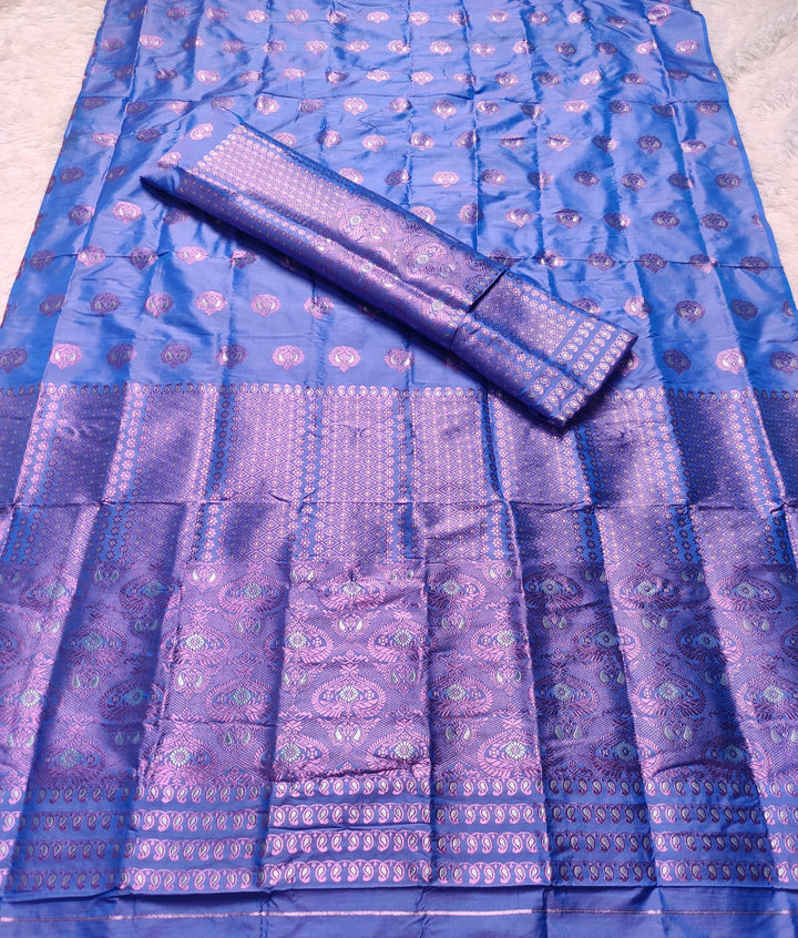 Colouring Jari Mix Set Mekhela Sador