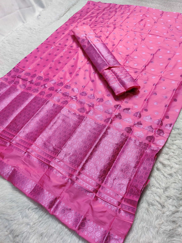 Colouring Jari Mix Set Mekhela Sador