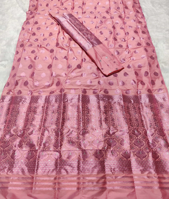 Colouring Jari Mix Set Mekhela Sador