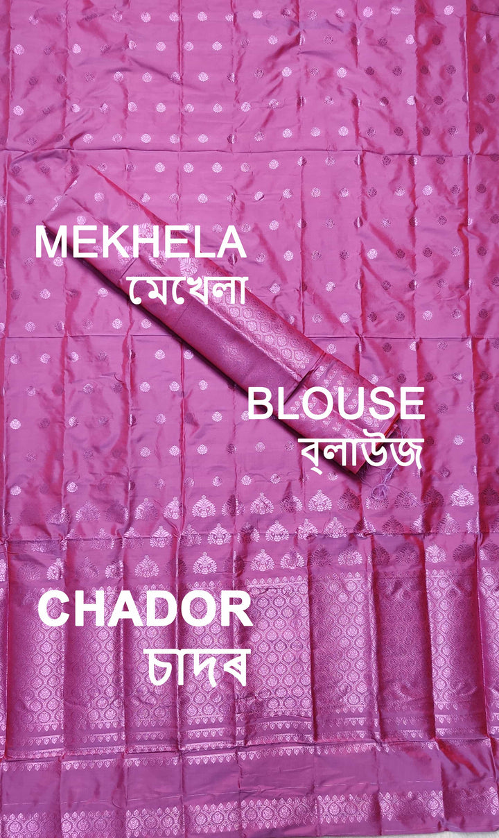 Colouring Jari Mix Set Mekhela Sador