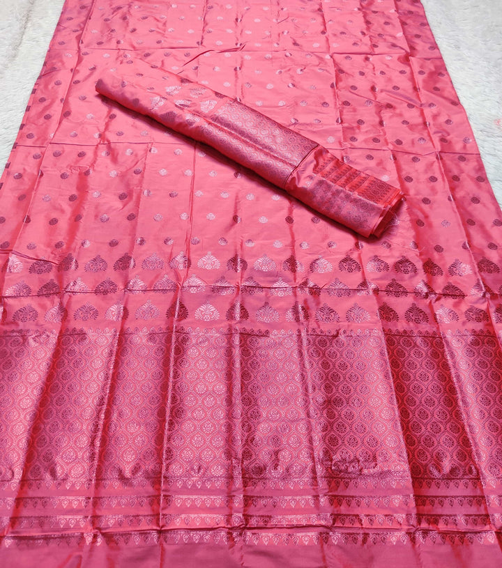 Colouring Jari Mix Set Mekhela Sador