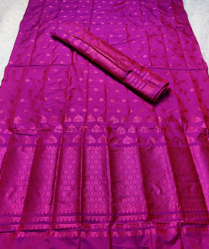 Colouring Jari Mix Set Mekhela Sador