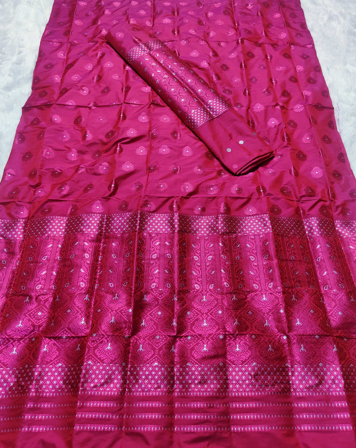 Colouring Jari Mix Set Mekhela Sador